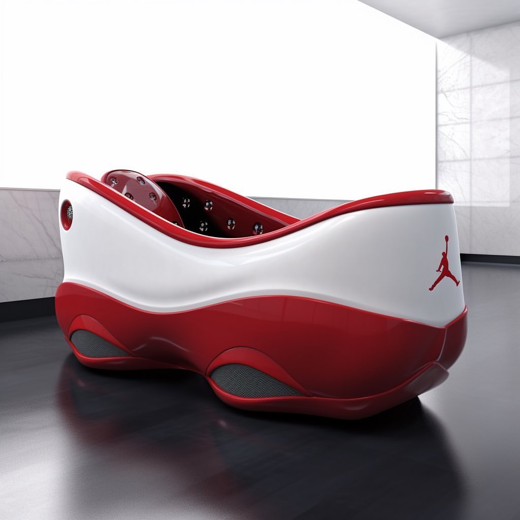 我家廁所又潮又舒服！AI 打造 Nike「球鞋浴缸」，adidas 設計超完美！