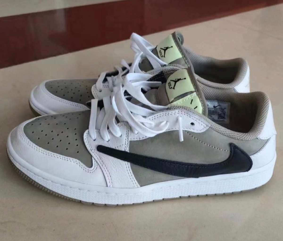 告別天價入手機會？Travis Scott x Air Jordan 1 Low「GOLF」全新聯名鞋款諜照外流！