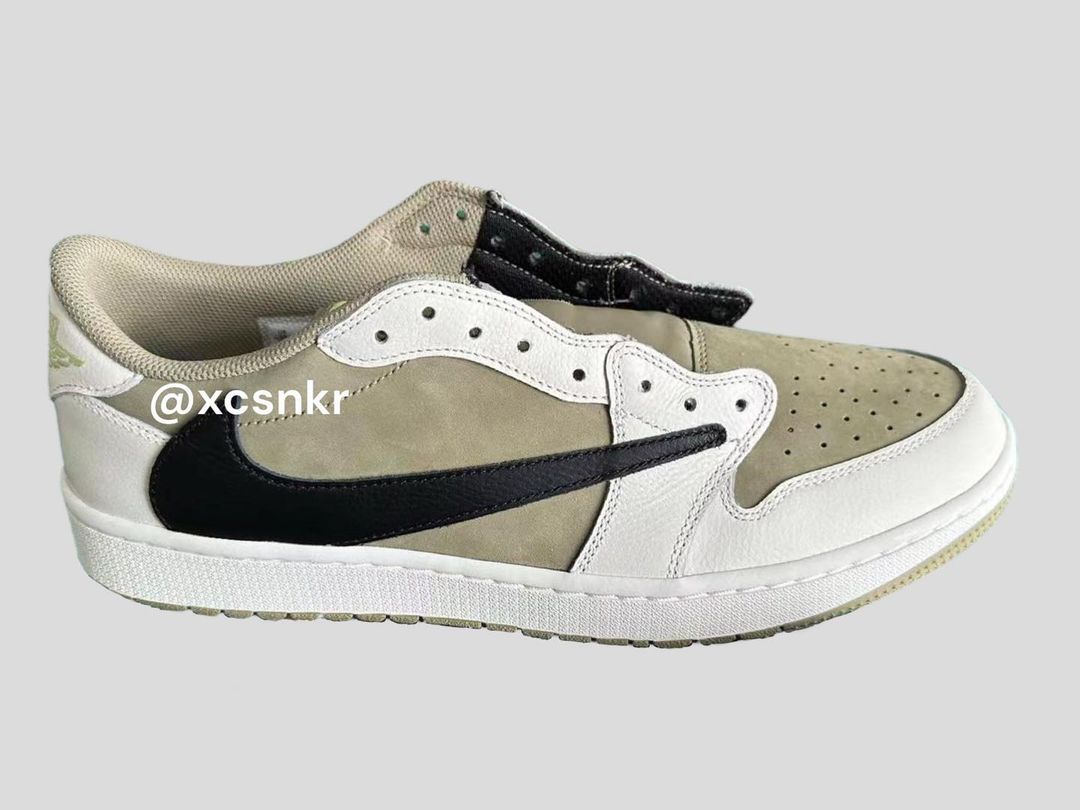 愈看愈迷人？Travis Scott × Air Jordan 1 Low GOLF 近賞細節曝光，發售情報首度揭曉！