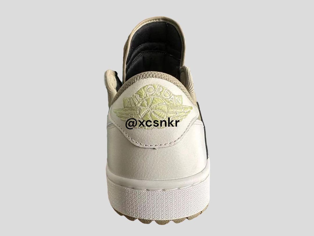 愈看愈迷人？Travis Scott × Air Jordan 1 Low GOLF 近賞細節曝光，發售情報首度揭曉！