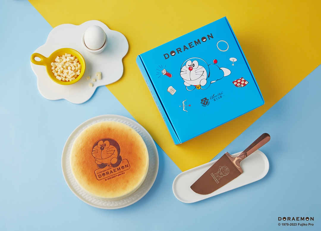 哆啦A夢今夏改吃乳酪蛋糕！起士公爵 x 哆啦A夢 原味乳酪蛋糕最萌限定版