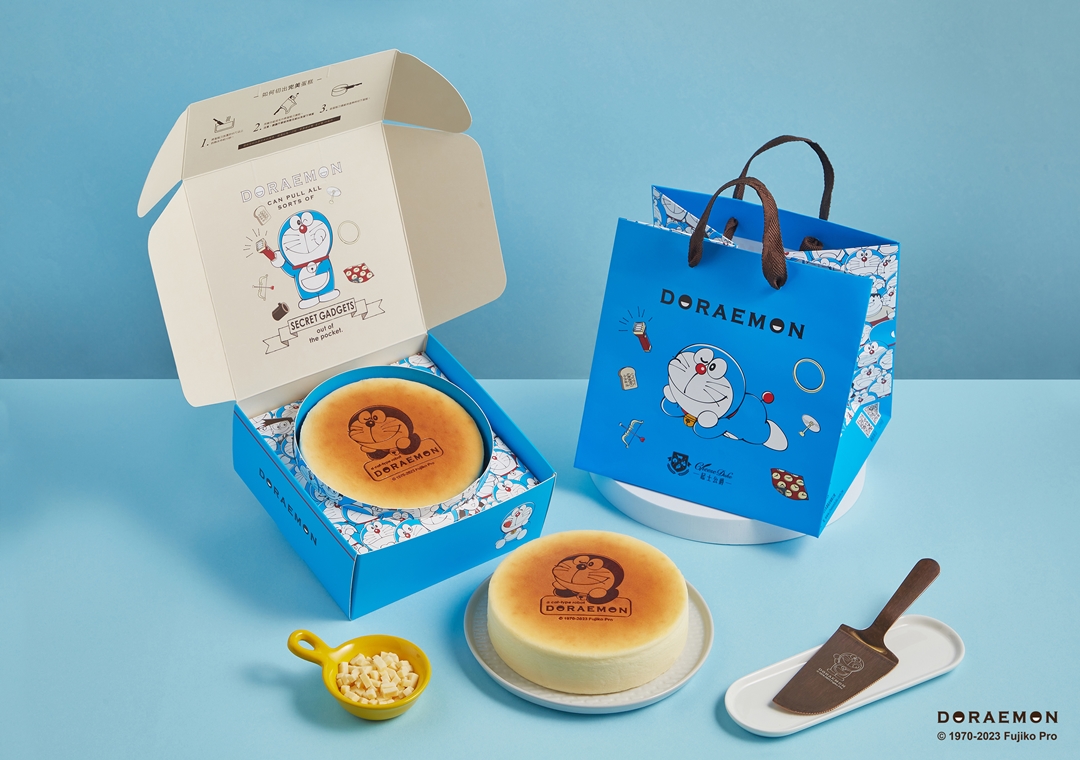 哆啦A夢今夏改吃乳酪蛋糕！起士公爵 x 哆啦A夢 原味乳酪蛋糕最萌限定版