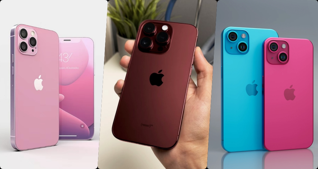 蘋果 iPhone 15 全色系曝光！iPhone 15 Pro 主打新色是「酒紅色」？「櫻花粉」？