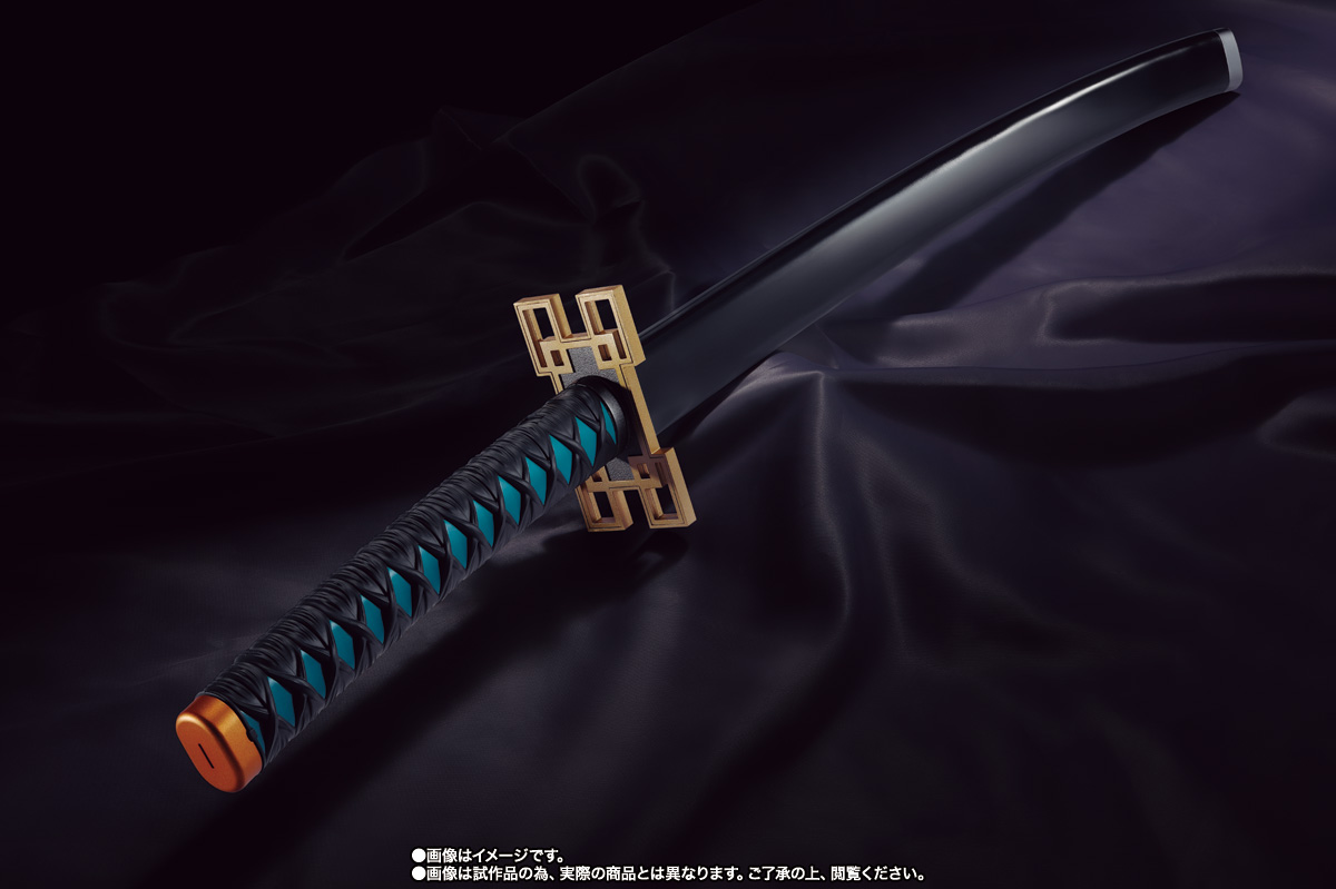 還原霞之呼吸的冷冽刀身！「霞柱」時透無一郎 1：1 日輪刀即將發售，惡鬼滅殺字樣超級帥！