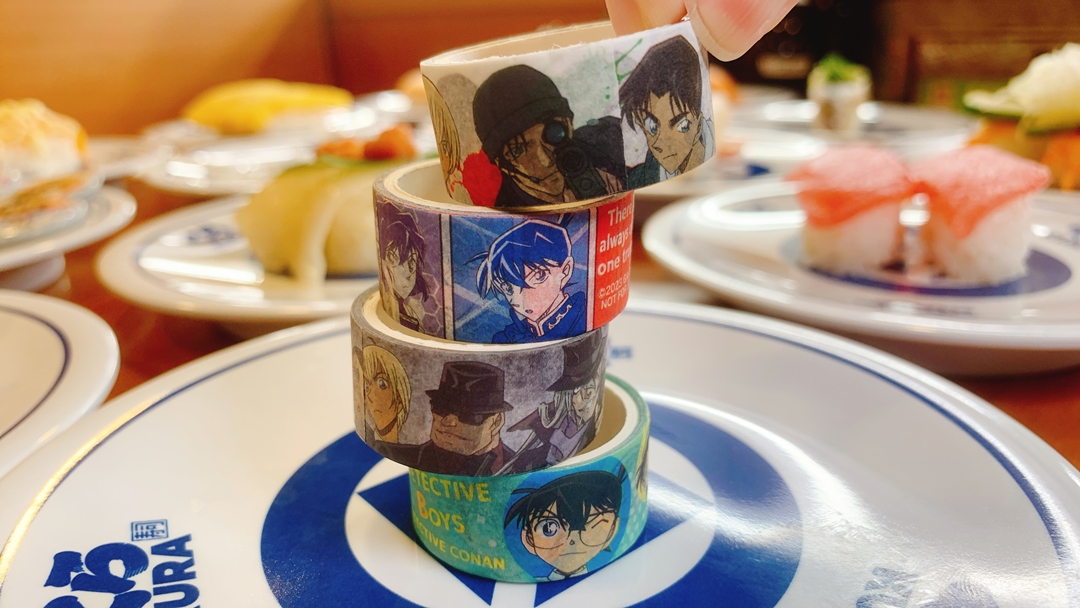 死神小學生降臨藏壽司！18 款《名偵探柯南》限定扭蛋登場！限量吊飾不用靠人品還能直接帶回家