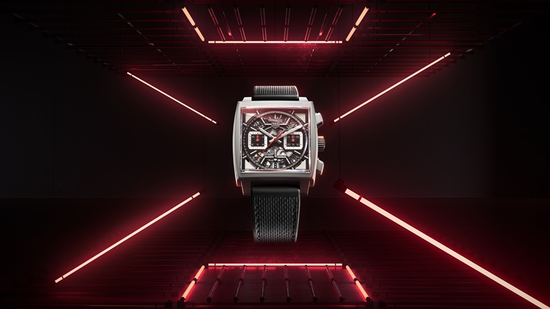 黑 x 綠松色帥到炸裂！ TAG Heuer 推出三款全新 Monaco 鏤空計時腕錶，歡慶摩納哥大獎賽！