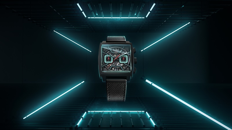 黑 x 綠松色帥到炸裂！ TAG Heuer 推出三款全新 Monaco 鏤空計時腕錶，歡慶摩納哥大獎賽！
