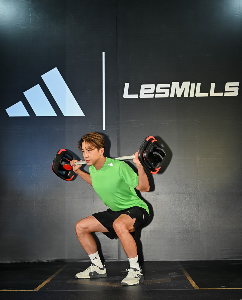 夏季運動好夥伴！坤達搶先著用 adidas HIIT 訓練裝備，挑戰槓鈴訓練也舒爽不黏膩！