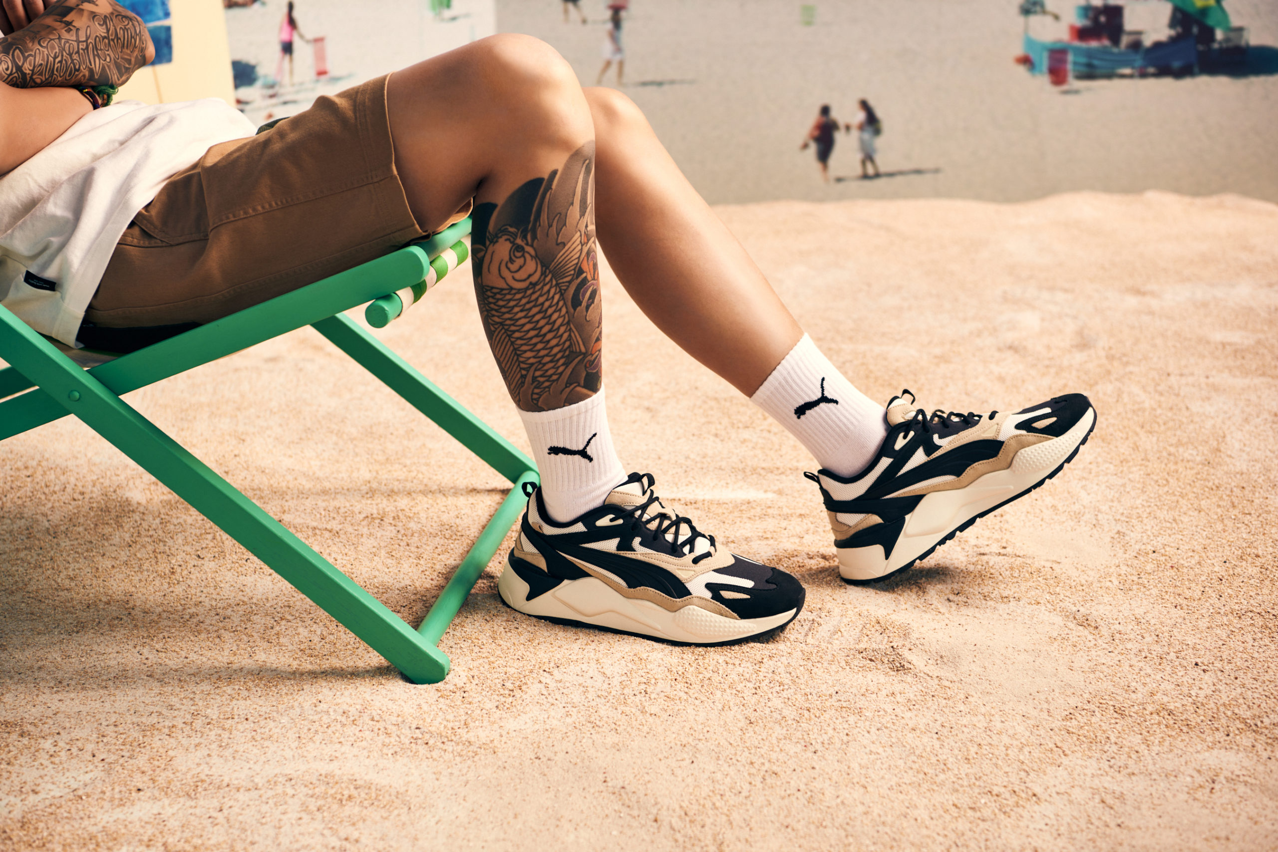 女神夏日OOTD 開課啦！準備好筆記：「PUMA RS-X 復古老爹鞋是關鍵！」跟著SnowBaby蔡瑞雪腳步走就對了！