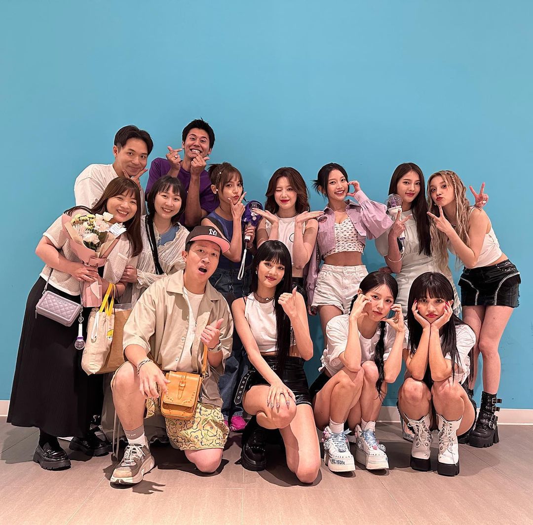 (G)I-DLE 來台舉辦演唱會，不過張立東合照卻引發爭議。（圖： IG ）