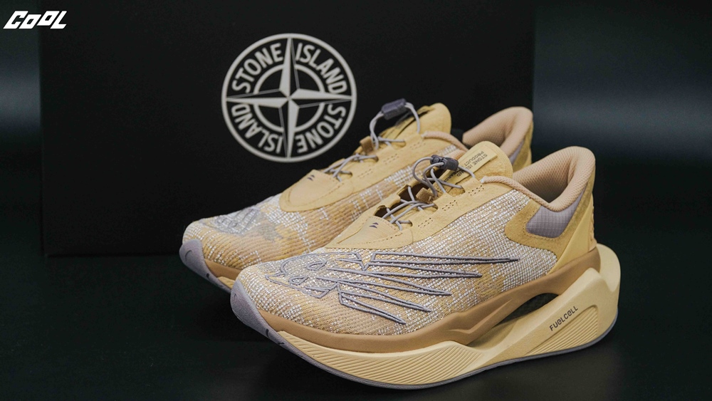 COOL 開箱｜羅盤 Logo 後跟太銷魂！Stone Island x New Balance FuelCell C_1 實鞋近賞