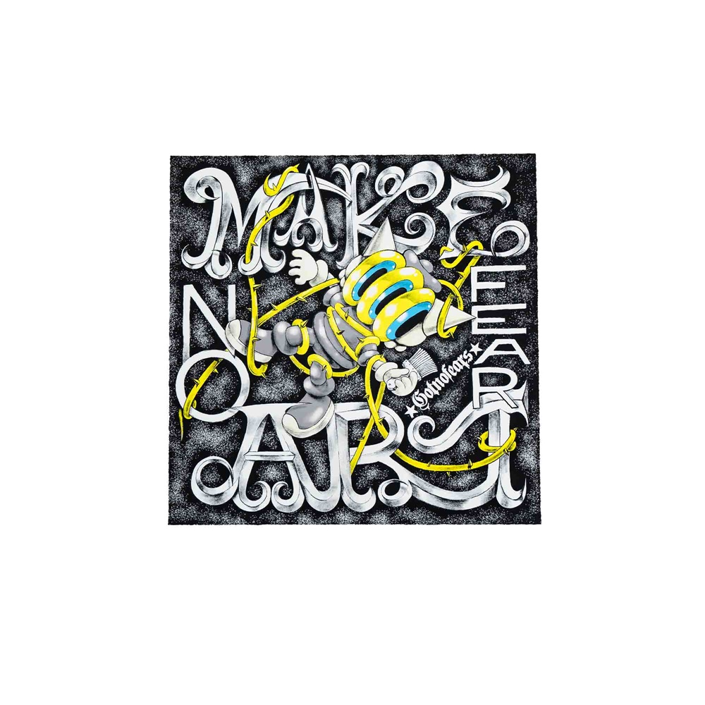 羅主任重磅釋出！ GOTNOFEARS x 泰國新銳藝術家 Benzilla「 Make art no fear 」聯名系列登場