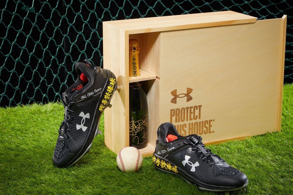 林安可上腳稱霸全壘打大賽！UNDER ARMOUR 打造『中職明星對抗賽』選手專屬戰靴