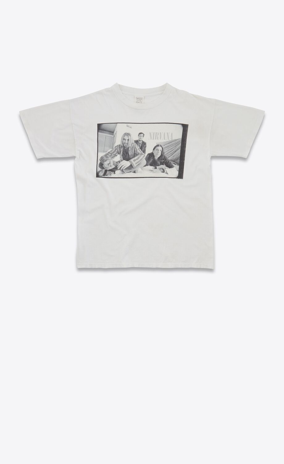 Nirvana、 Kurt Cobain 都在內！Saint Laurent 推出近 15 萬元的古著「樂團 Tee」，你買單嗎？