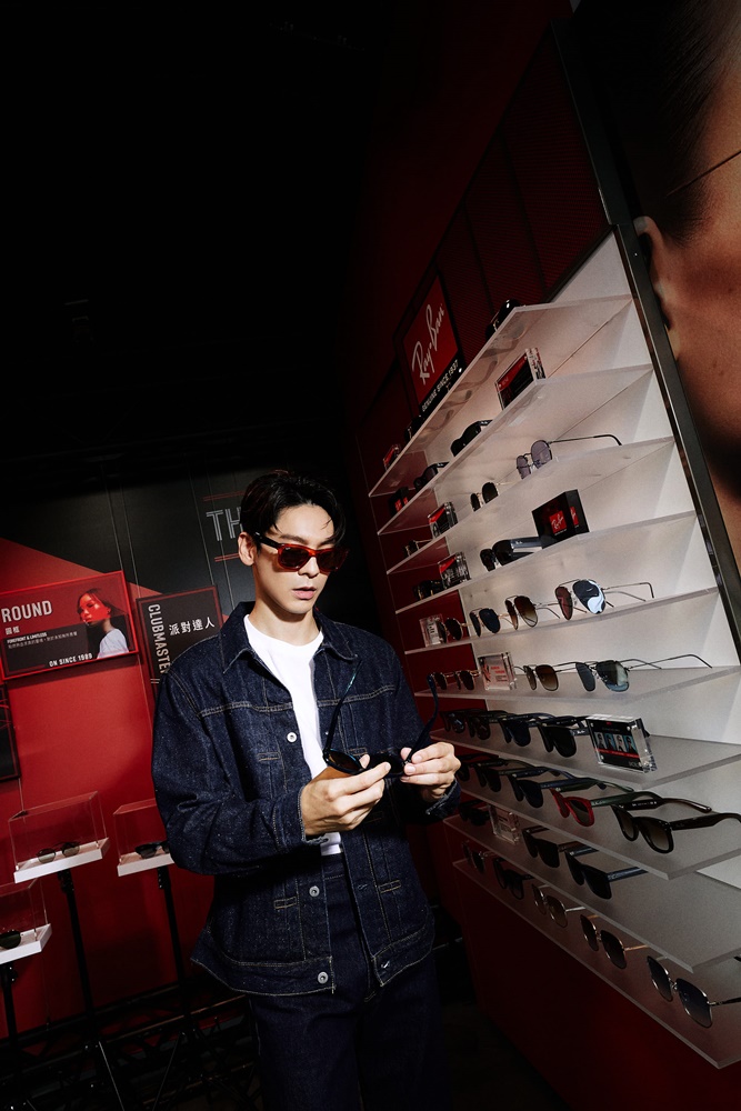 Ray-Ban 3025 潮拍攝影棚空降信義區