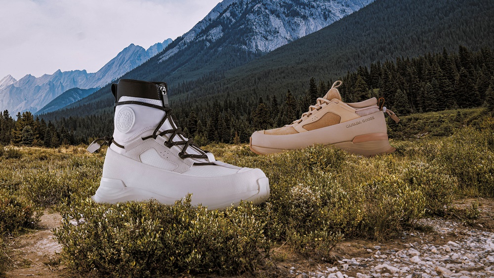 Canada Goose 首次推出 Glacier Trail 運動鞋