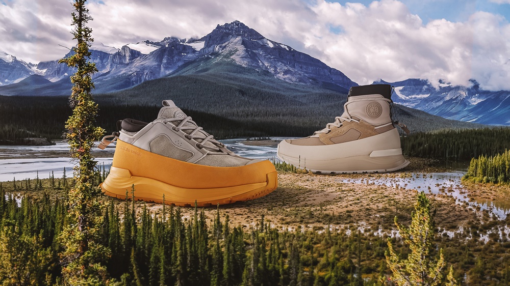 Canada Goose 首次推出 Glacier Trail 運動鞋