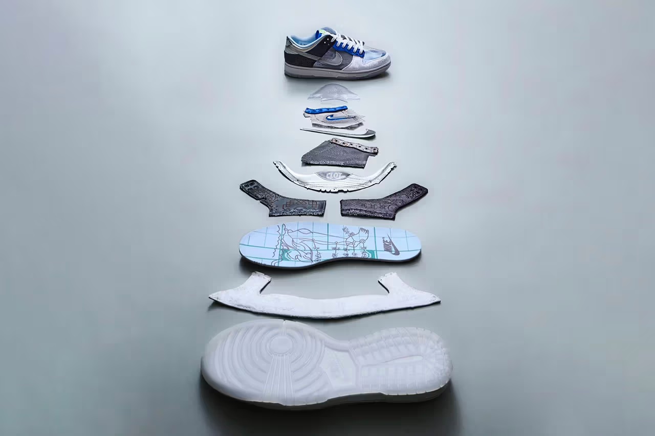 凝結歷代合作！CLOT x Nike Dunk Low 