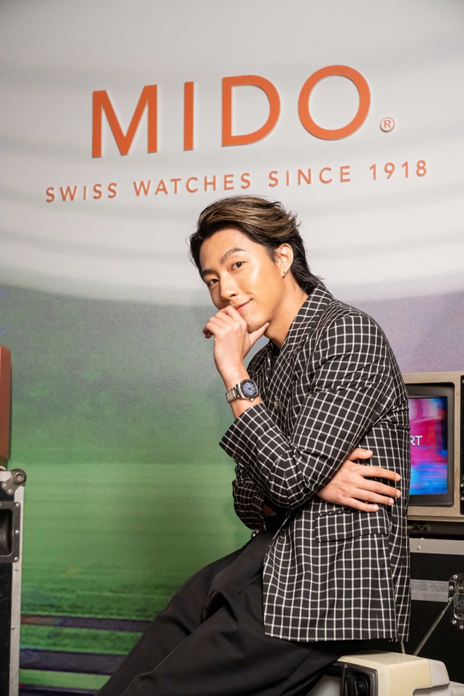 蔡凡熙、金秀賢「台韓雙帥」共同演繹！MIDO 全新先鋒系列 TV 大日期窗腕錶翻玩經典復古摩登！