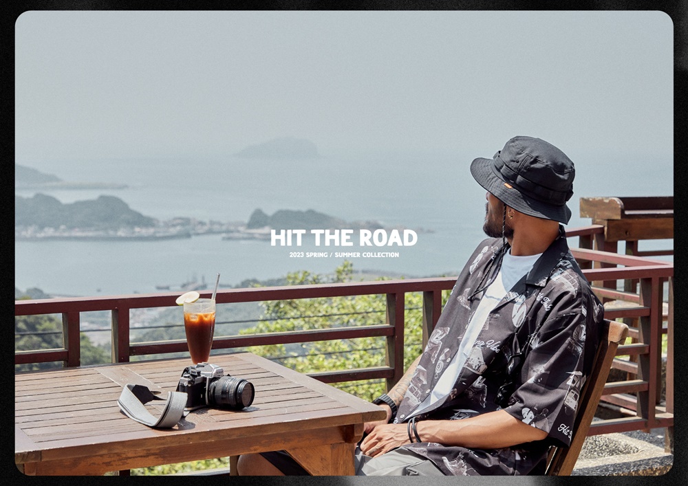 為自己安排趟好看的旅程！ UNDER PEACE 推出 2023 春夏「HIT THE ROAD」全新形象特輯