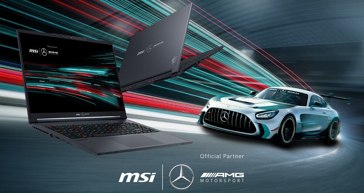 賓士AMG 我開「聯名」的！MSI Stealth 16 Mercedes-AMG Motorsport 限量版聯名筆電，頂級的奢華享受