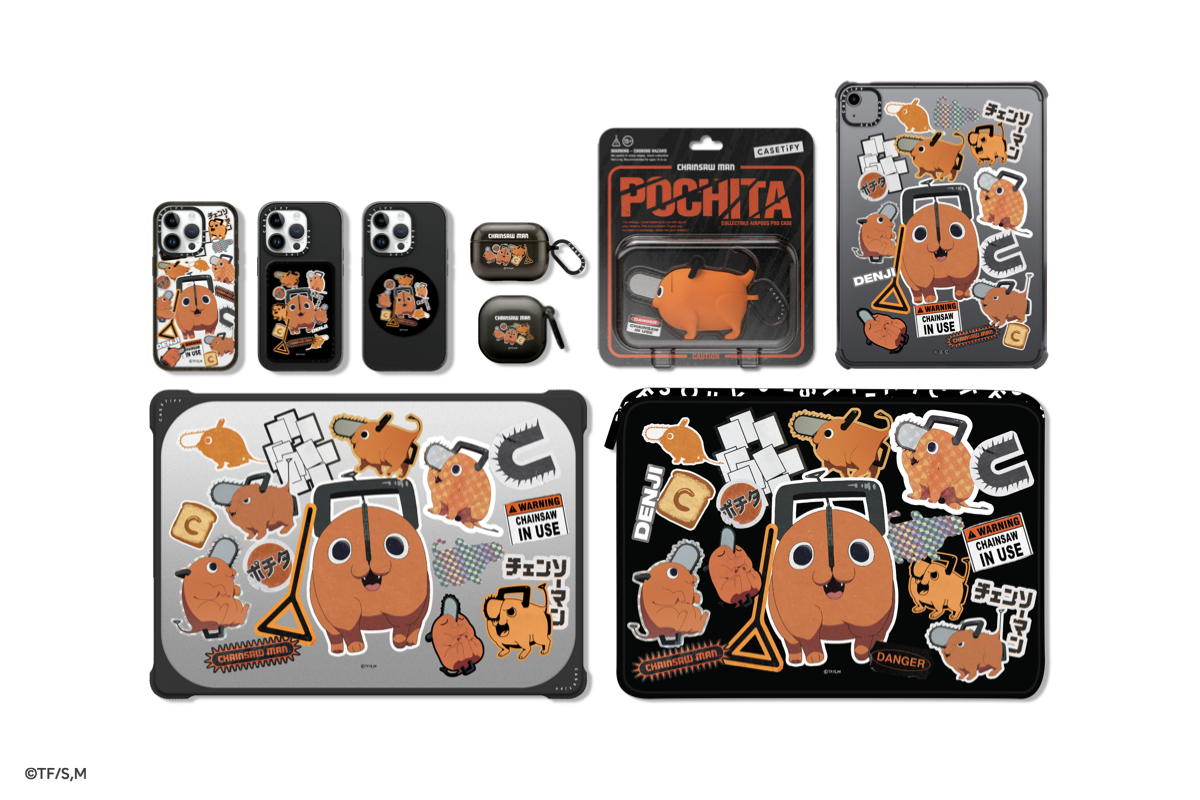 《鏈鋸人》 x CASETiFY 聯名系列！iPhone、AirPods 交給鏈鋸惡魔波奇塔保證安全啦！