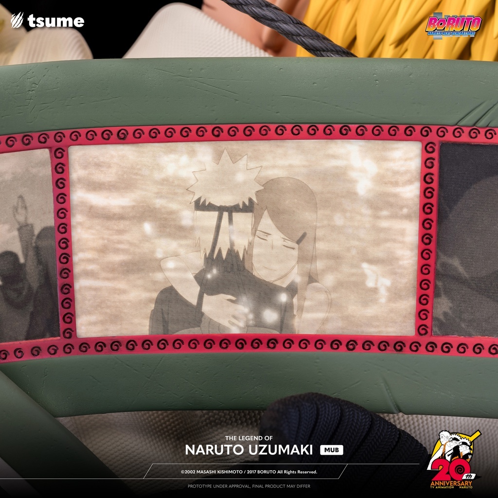 細節太神啦！《火影忍者》「漩渦鳴人傳說胸像」發售，一次濃縮成長歷史！