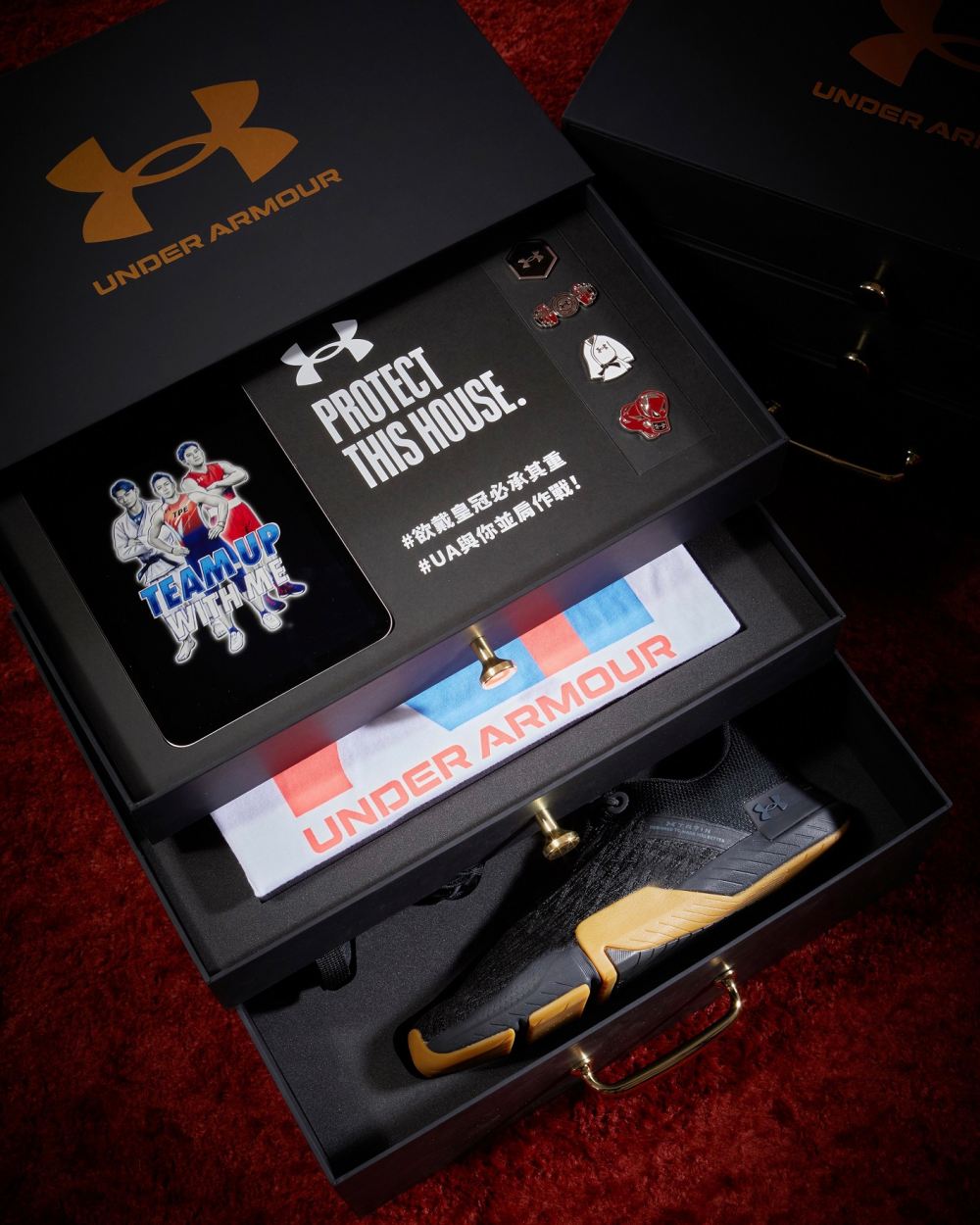 備戰亞運！UNDER ARMOUR「Team UA 應援裝備組」為郭婞淳、楊勇緯、陳念琴集氣應援！