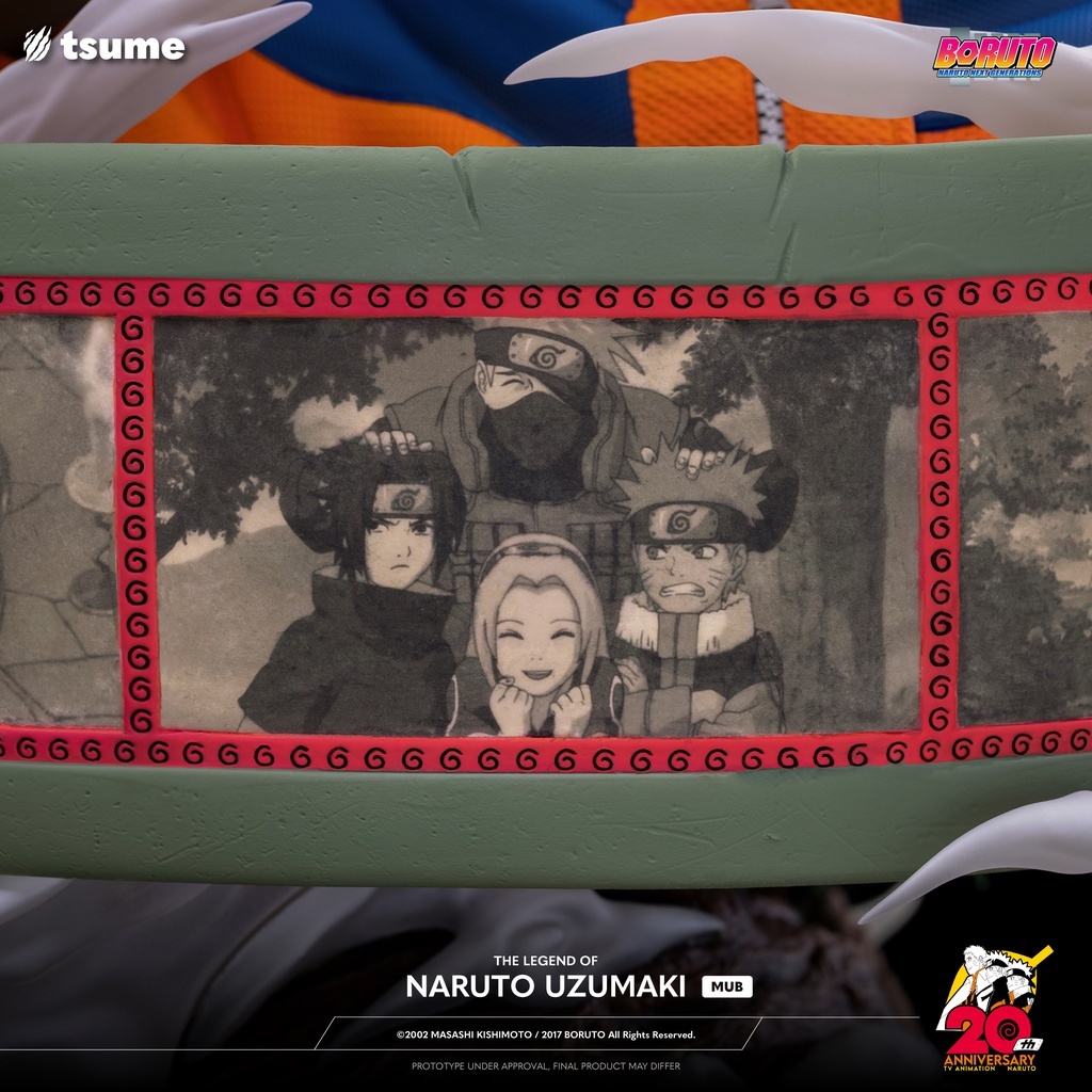 細節太神啦！《火影忍者》「漩渦鳴人傳說胸像」發售，一次濃縮成長歷史！