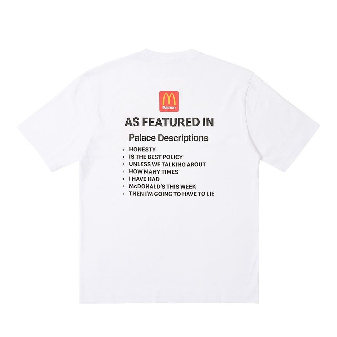 需要那個酷東西！PALACE x McDonald's 釋出更多販售細節，聯名服飾怎麼能夠不入手？