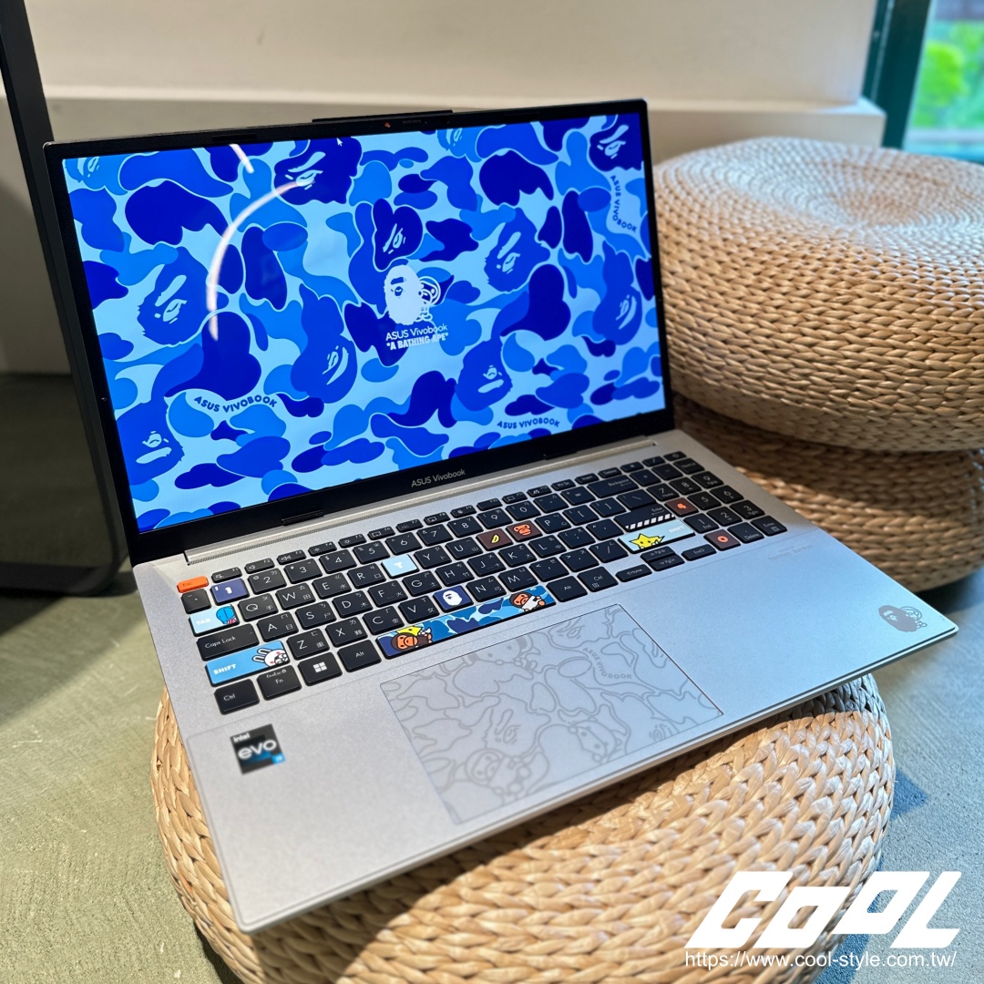 ASUS Vivobook S x BAPE 聯名筆電終解禁亮相！BAPE CAMO + Baby Milo