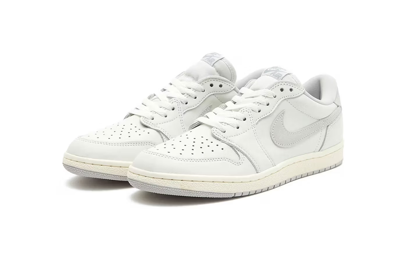 致敬元年的純白意念，Air Jordan 1 Low 85' 