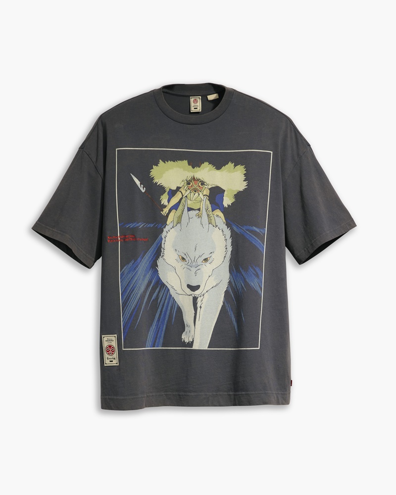 台灣販售預告|把小桑穿上身! LEVI’S x 宮崎駿神作《魔法公主》聯乘系列即將登台