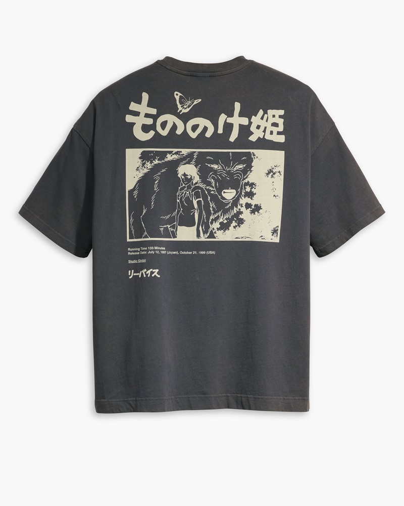 台灣販售預告｜把小桑穿上身！ LEVI’S x 宮崎駿神作《魔法公主》聯乘系列即將登台