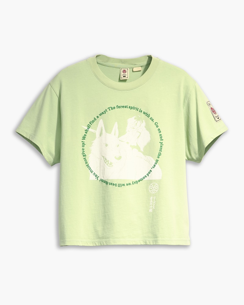 台灣販售預告|把小桑穿上身! LEVI’S x 宮崎駿神作《魔法公主》聯乘系列即將登台