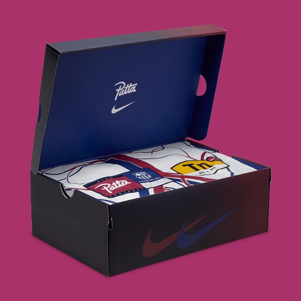 潮「浪」再捲！Patta x FC Barcelona x Nike Air Max Plus 無預警發佈，漸層雙勾超有料！