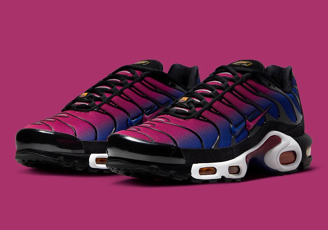 潮「浪」再捲！Patta x FC Barcelona x Nike Air Max Plus 無預警發佈，漸層雙勾超有料！