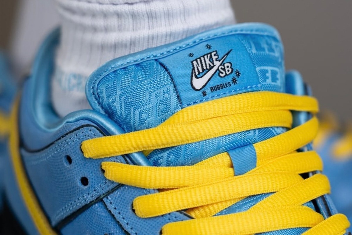 離發售不遠了！《飛天小女警》x Nike SB Dunk「泡泡」配色登場，上腳可愛到炸！