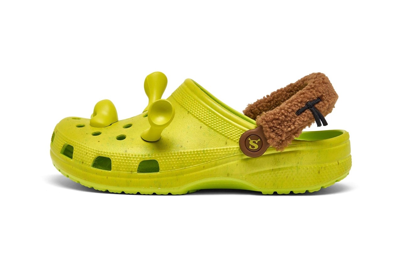 綠色怪物來襲，《史瑞克》x Crocs 全新「聯名洞洞鞋」登場