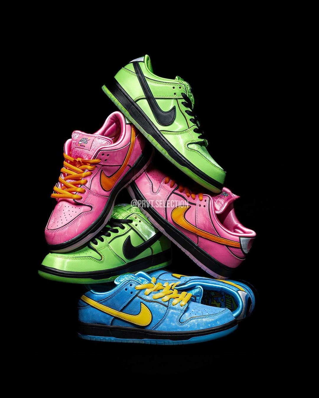 必須包色！《飛天小女警》x Nike SB Dunk「毛毛」配色曝光，竟還有「隱藏驚喜」！