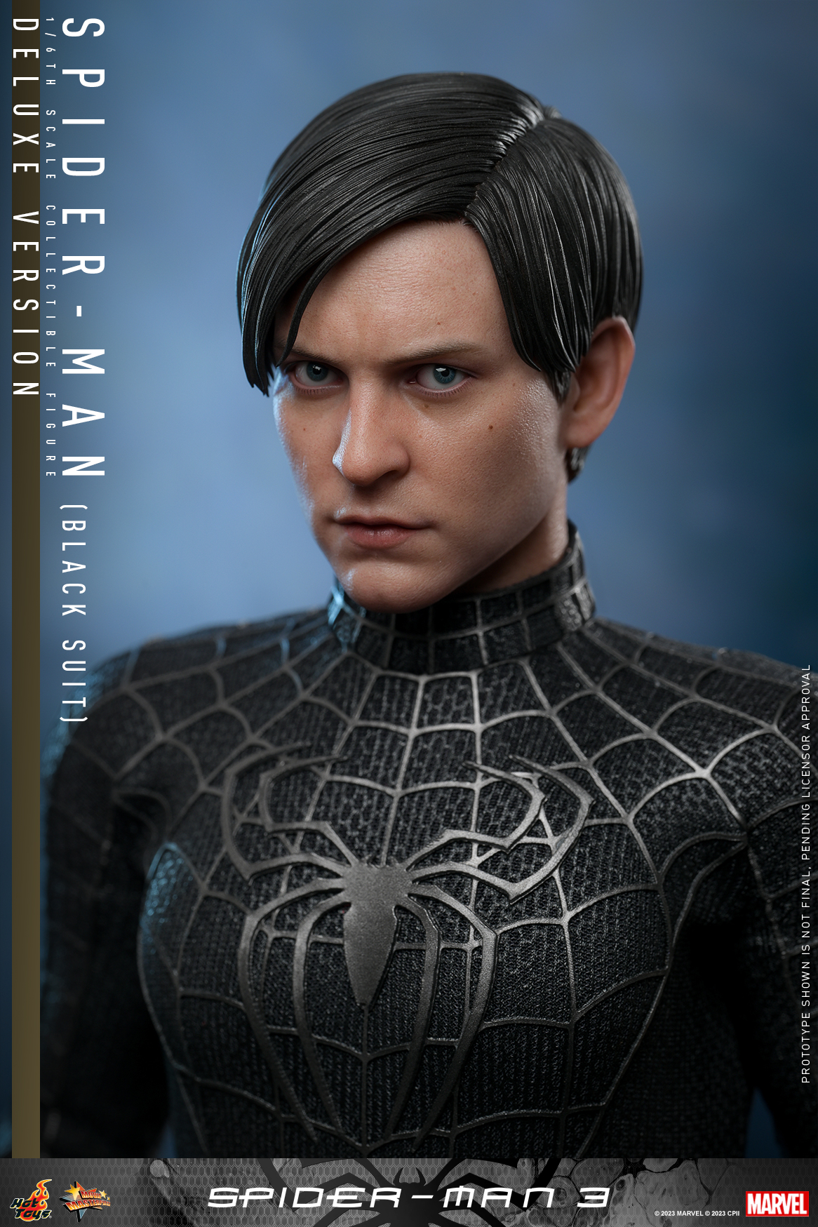 Spider-Man 3 - Black Suit Spider-Man by Hot Toys - The Toyark - News