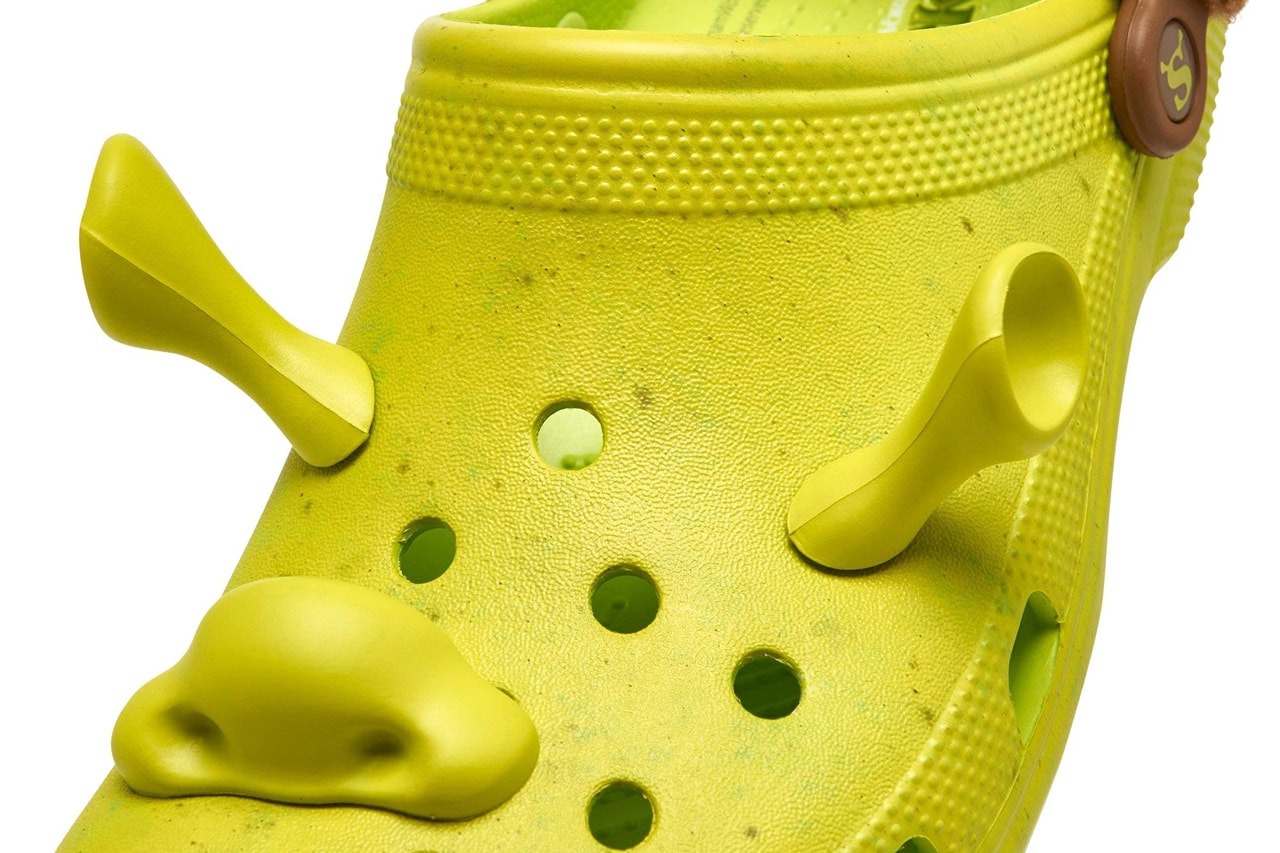 綠色怪物來襲，《史瑞克》x Crocs 全新「聯名洞洞鞋」登場