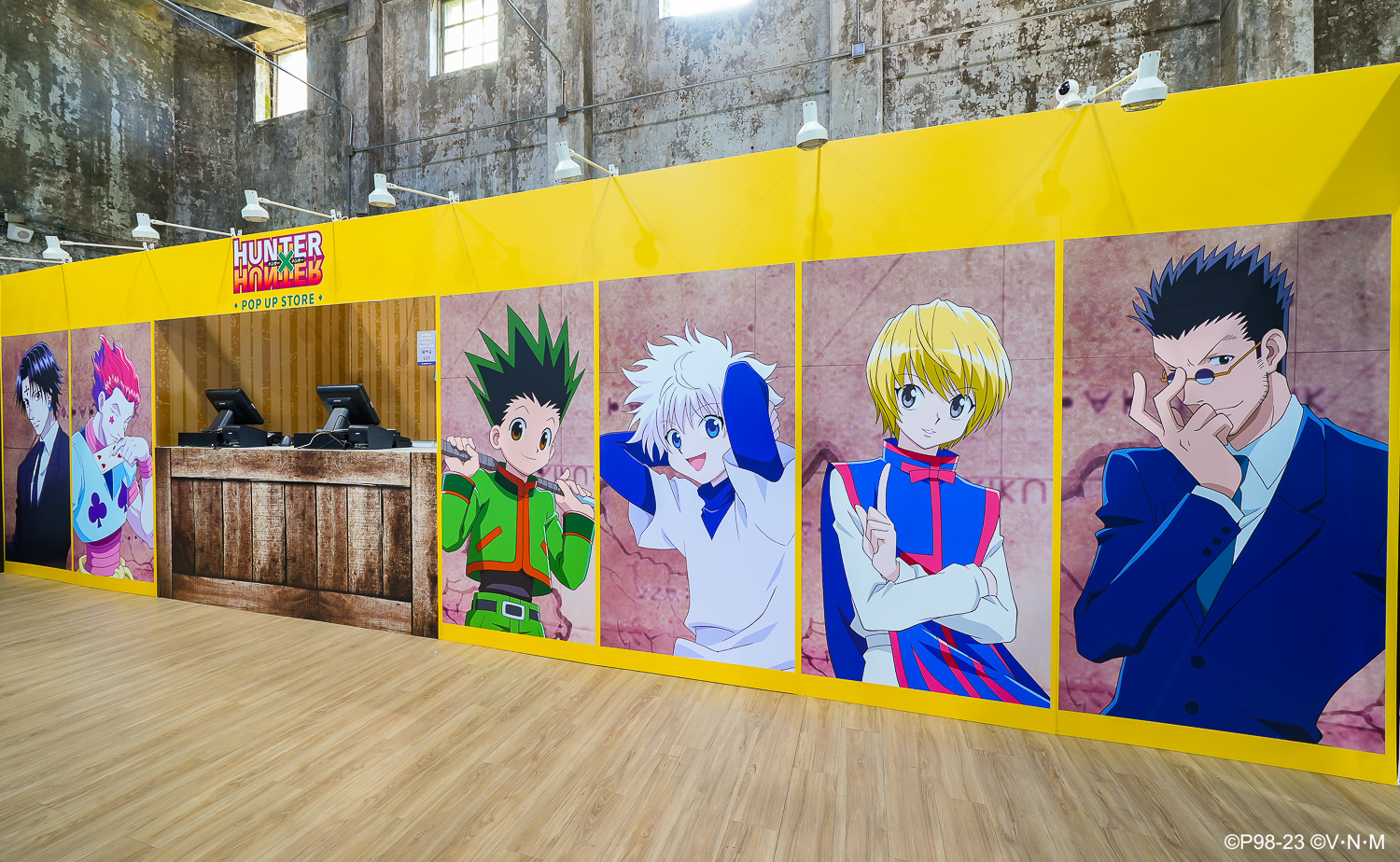 【HUNTER×HUNTER 獵人快閃店】重磅登場！前往華山享受念能力戰鬥！