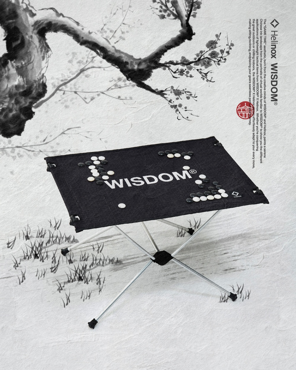 暗黑機能風格注入！ WISDOM® x Helinox 「 GAME TIME 」 重磅聯名戶外系列登場
