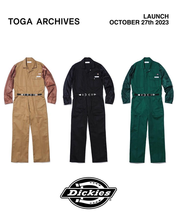 肯定又要一件難求！TOGA x Dickies 全新聯名系列公開