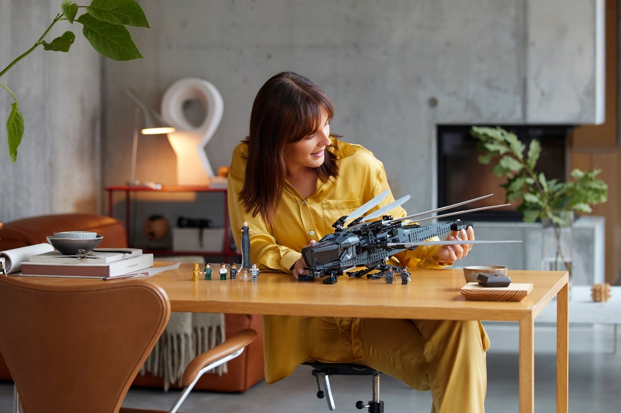 夢寐以求！LEGO 推出《沙丘》「皇家撲翼機」機體模型