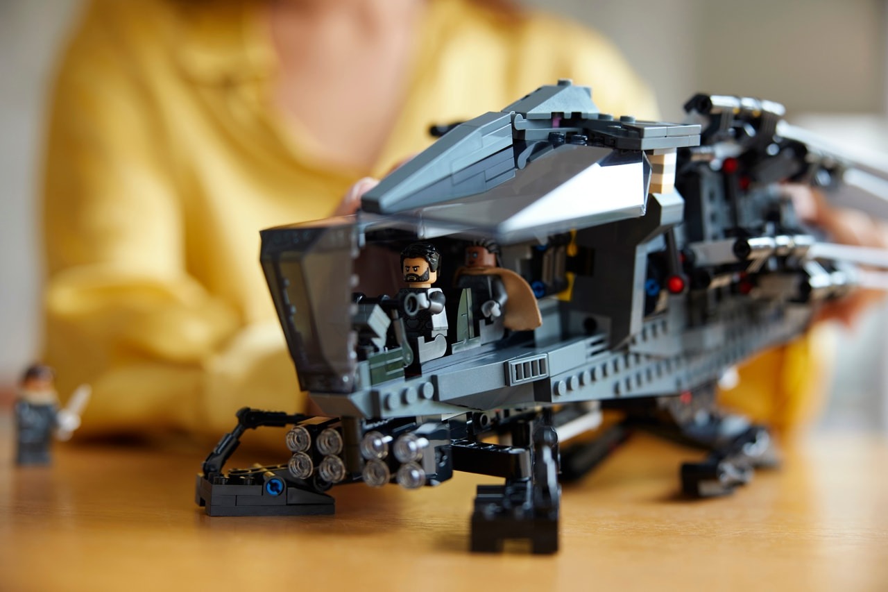 夢寐以求！LEGO 推出《沙丘》「皇家撲翼機」機體模型