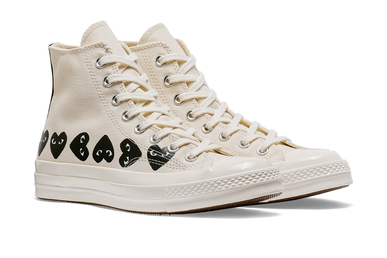 鮮明玩味，COMME des GARÇONS Play x Converse Chuck 70 全新聯名鞋款正式發售