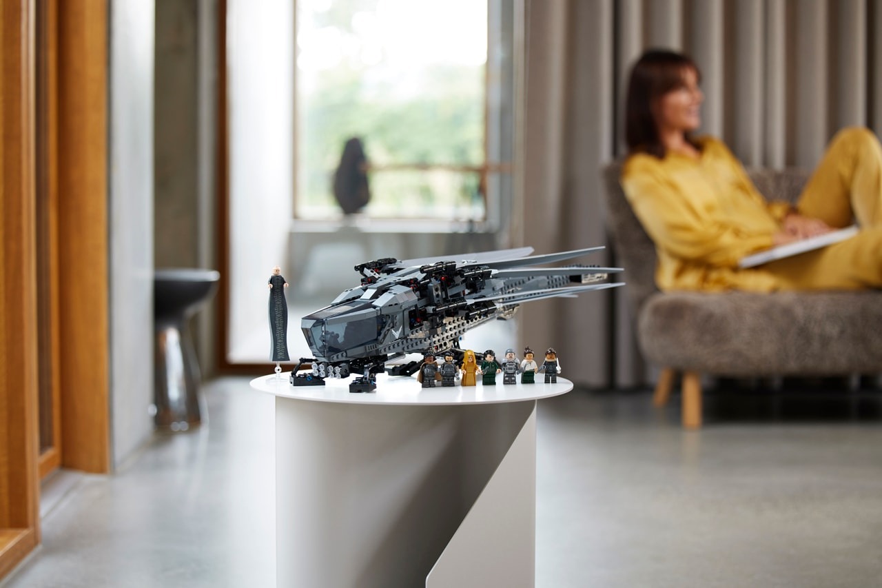 夢寐以求！LEGO 推出《沙丘》「皇家撲翼機」機體模型