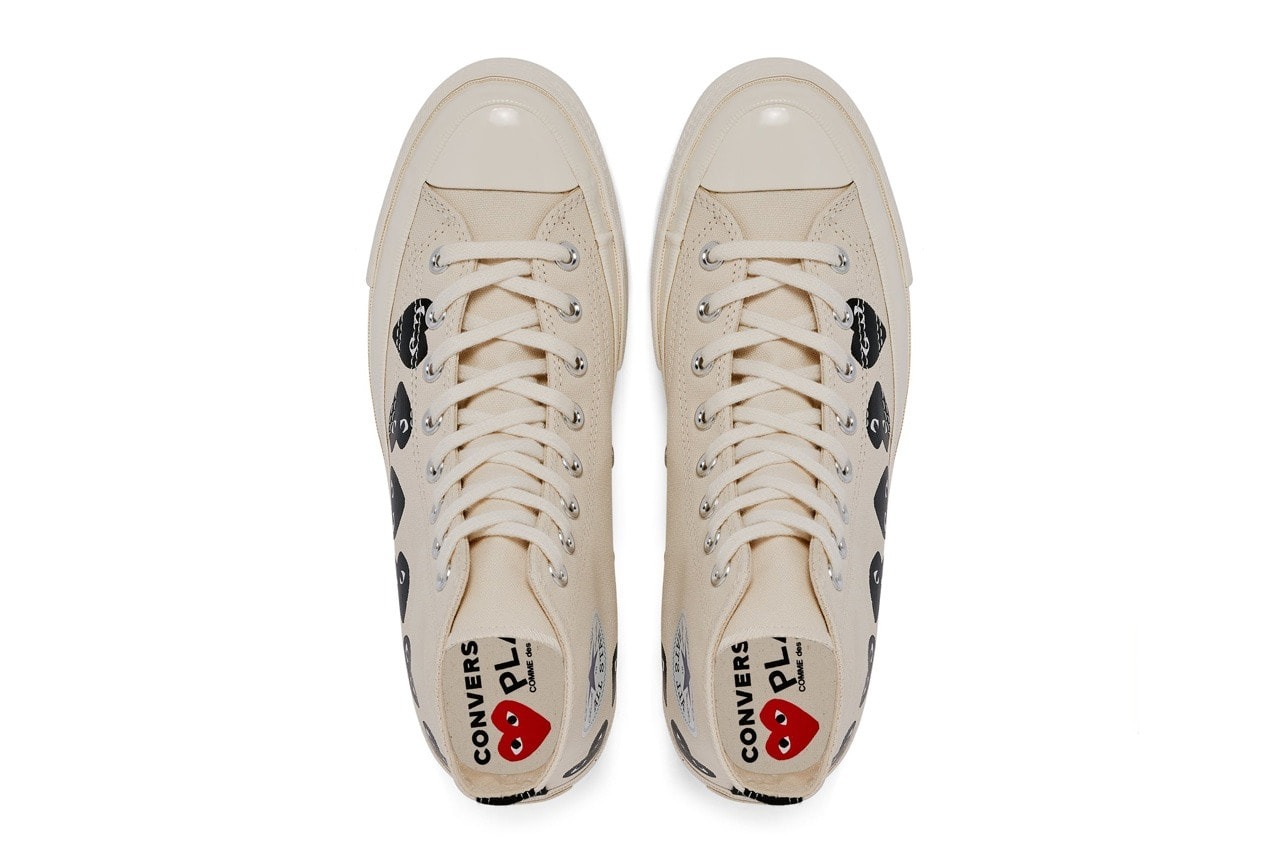 鮮明玩味，COMME des GARÇONS Play x Converse Chuck 70 全新聯名鞋款正式發售